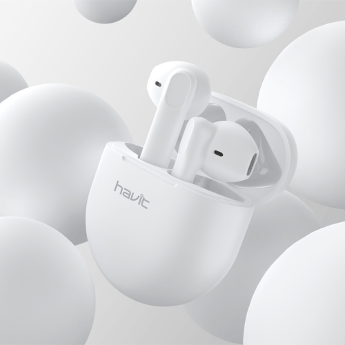 אוזניות אלחוטיות Havit TW916 True Wireless לבן