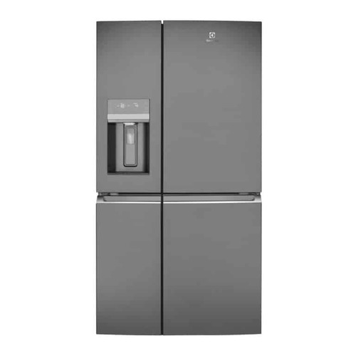 מקרר 4 דלתות 629 ליטר Electrolux אלקטרולוקס EQE6870BA נירוסטה מושחרת