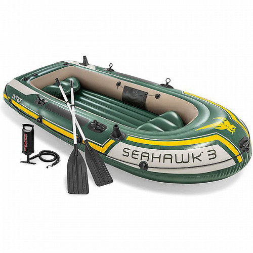 סט סירה מתנפחת SeaHawk ל 3 איש 68380 INTEX