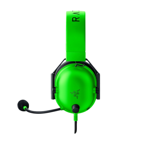 אוזניות גיימינג Razer BlackShark V2 X- צבע ירוק