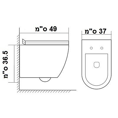 אסלה תלויה איילנד שחורה רימלס סבח sebach