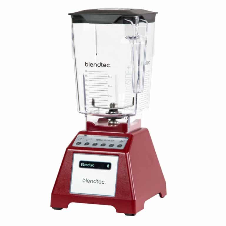 בלנדר BLENDTEC בלנדטק דגם TOTAL BLENDER צבע אדום