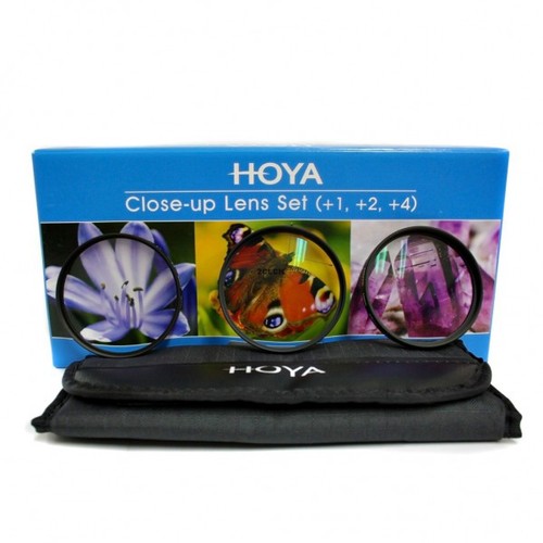 סט פילטרים (Hoya HMC 62mm Close-Up (+1 +2 +4