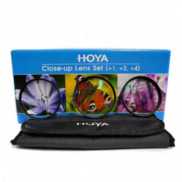 סט פילטרים (Hoya HMC 62mm Close-Up (+1 +2 +4