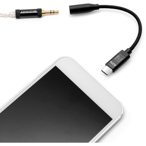 ADV. Accessport Lite USB-C High-Resolution Audio DAC Amplifier מתאם TYPEC