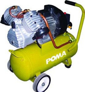קומפרסור 24 ליטר 2 ראשים 4026 POMA