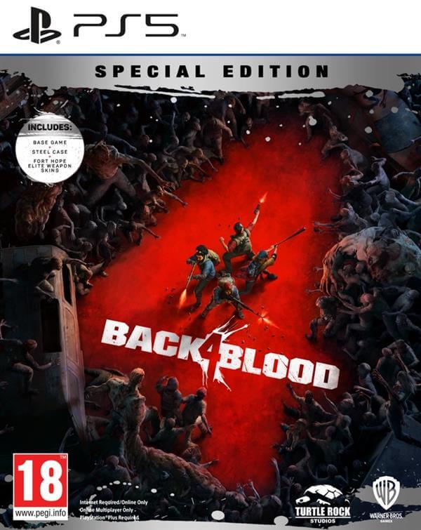 PS5 BACK 4 BLOOD SPECIAL D1 STEELBOOK EDITION