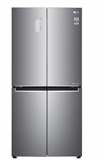 מקרר מקפיא תחתון LG GRB618S 464 ליטר