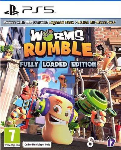 PS5 WORMS RUMBLE FULLY LOADED EDITION