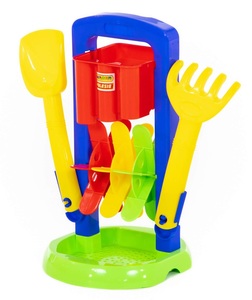 סט 3 חלקים למשחקי ים ובריכה - שבשבת חול וכלי משחק