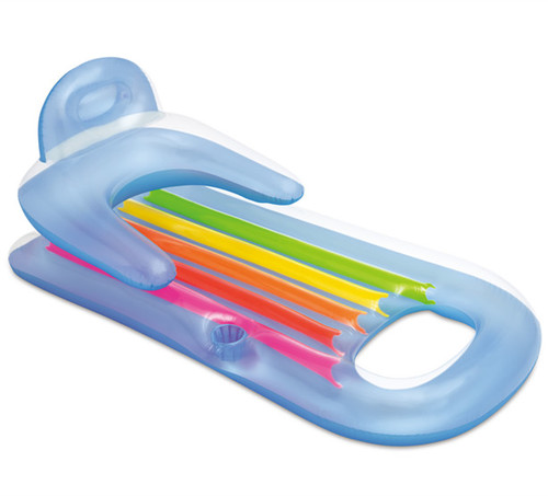 כחול עם צבעי הקשת