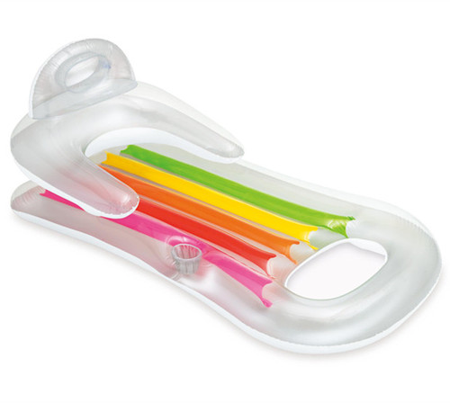 לבן עם צבעי הקשת