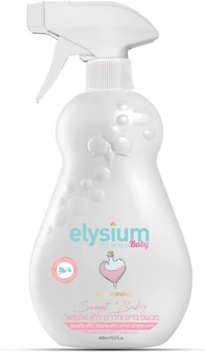 מבשם בדים וחדרי ילדים ללא אלכוהול Elysium Baby Sweet Baby - נפח 400 מ''ל