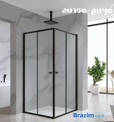 מקלחון פינתי סניטק ספרטה הזזה 88.5-90.5 ס