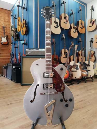 גיטרה חשמלית Gretsch G2420 Streamliner Hollow Body Phantom Metallic w/Chromatic II & Broad'Tron BT-2S Pickups