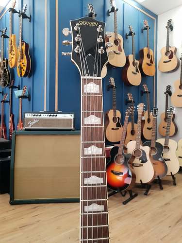 גיטרה חשמלית Gretsch G2420 Streamliner Hollow Body Phantom Metallic w/Chromatic II & Broad'Tron BT-2S Pickups
