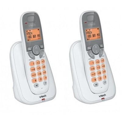  טלפון 2 שלוחות בעברית מלאה  VTech SLB-FS6414TW ויטק