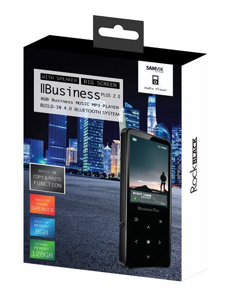 נגן Samvix Business Plus 2.0 16GB שחור