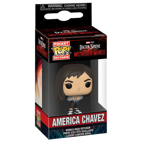 מחזיק מפתחות פופ: Doctor Strange - America Chavez
