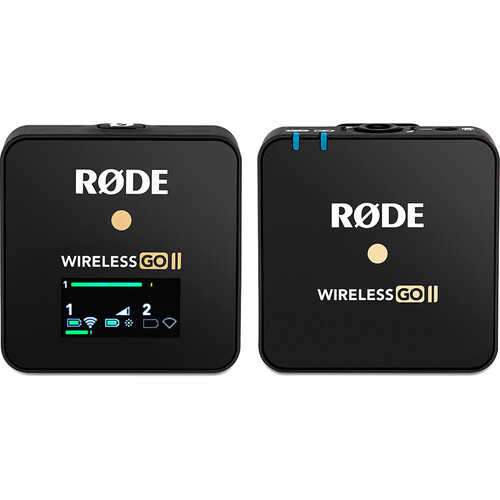 מערכת מיקרופון אלחוטית Rode Wireless GO II