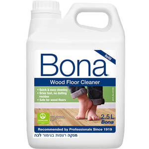 חומר ניקוי לרצפות עץ ופרקט מצופות לכה Bona