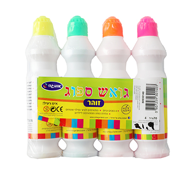 גואש ספוג זוהר
