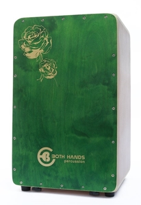 קחון עץ מלא BH מתכוונן בצבע ירוק מבית BOTH HANDS