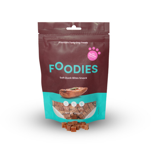 חטיף FOODIES פודיס נגיסי ברווז 100 גרם