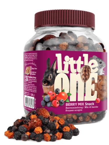 ליטל וואן חטיף גרגרי יער למכרסמים 200 גרם Mealberry