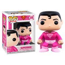 FUNKO POP DC HEROES SUPERMAN BCRF PINK #349