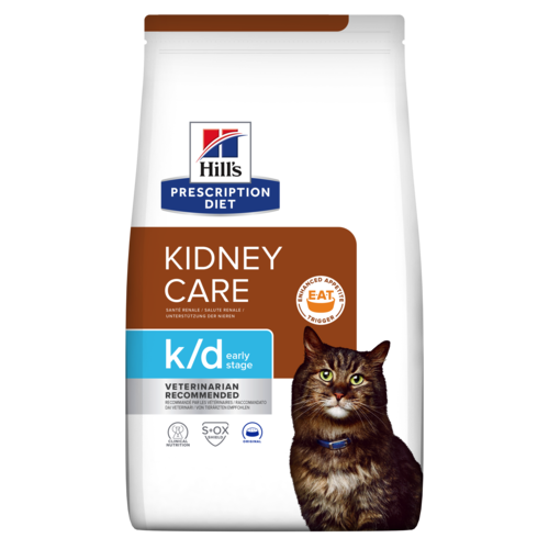 k/d Early Stage | Hill's Prescription Diet הילס לחתול (עוף), 3 ק