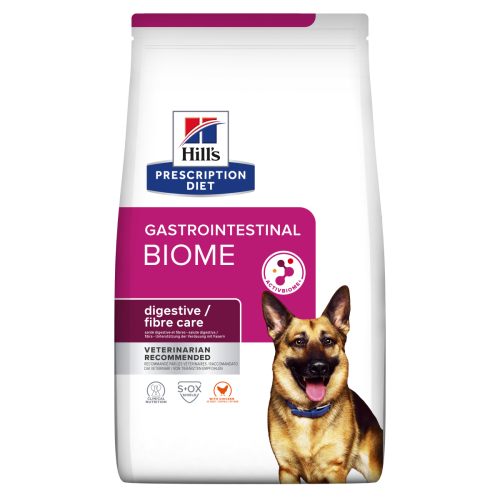 GI Biome | Hill's Prescription Diet הילס לכלב (עם עוף), 10 ק