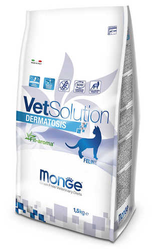מונג וט מזון רפואי לחתול דרמטוזיס 1.5 ק"ג / Monge VetSolution