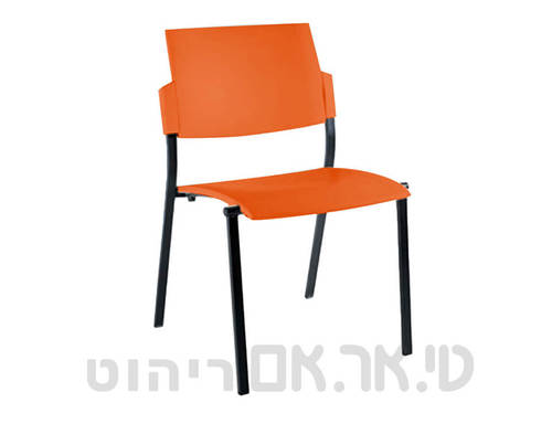 כסא תלמיד דגם סידני בצבע כתום