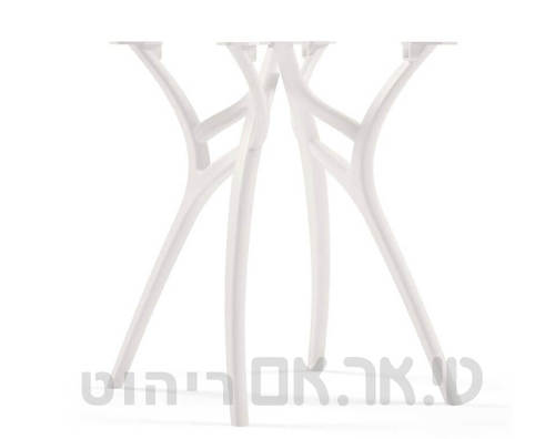 שדל שולחן אביב לבן 