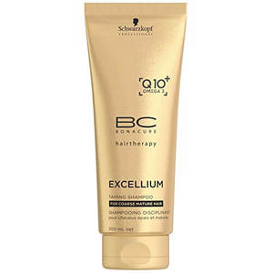 שמפו לשליטה בשיער גס ובוגר 200 מ"ל  מסדרת BC Excellium 200 -שוורצקופף 