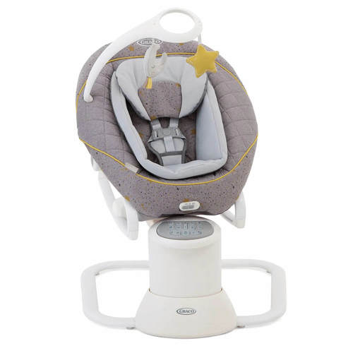 נדנדה משולבת טרמפולינה All Ways Soother Stargazer אפור Graco
