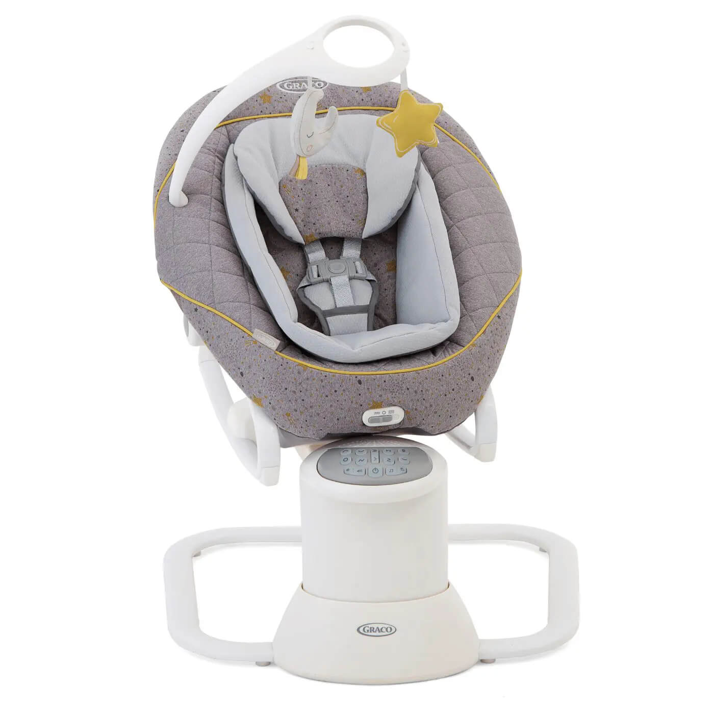 נדנדה משולבת טרמפולינה All Ways Soother Stargazer אפור Graco