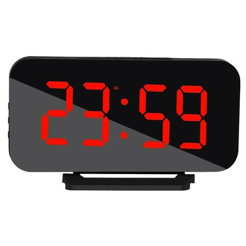 שעון שולחני/קיר דיגיטלי אדום RDE-NY-7331