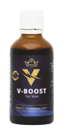 V Boost | טיפות השהייה לגבר | 50 מ
