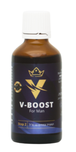 V Boost | טיפות השהייה לגבר | 50 מ"ל | PERFORMNCE