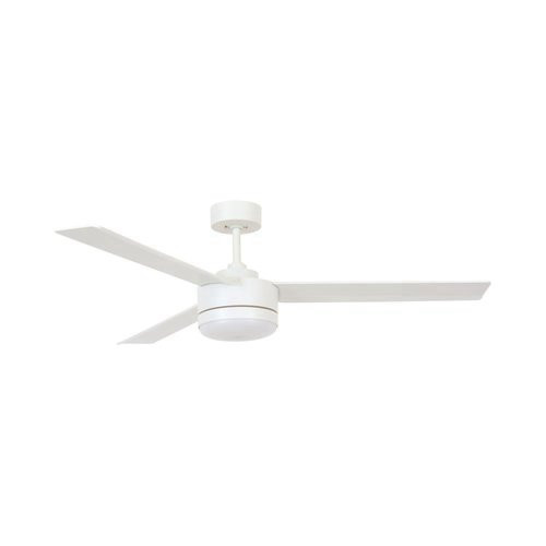 מאוורר תקרה לבן + לד 18W דגם LAGOON 