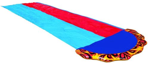 מגלשת מים כפולה עם מסלול רטוב Splash Sprint באורך 4.8 מטר