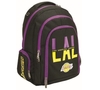 תיק גב NBA בנפח 30 ליטר בצבע סגול עם כיתוב LAL - LOS ANGELES LAKERS
