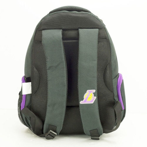 תיק גב NBA בנפח 30 ליטר בצבע סגול עם כיתוב LAL - LOS ANGELES LAKERS