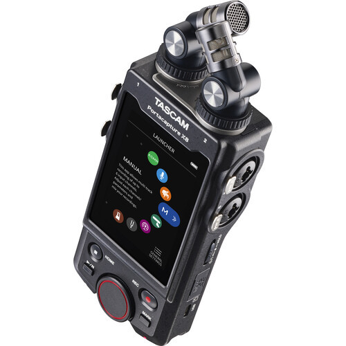 מכשיר הקלטה נייד מקצועי Tascam portacapture x8