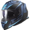 קסדת אל אס 2 סטורם כחול - LS2 FF800 STORM RACER