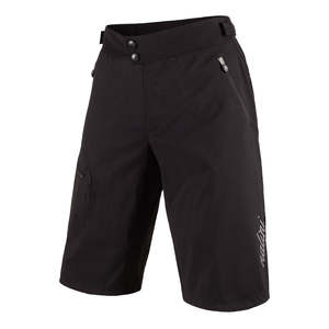 מכנס רכיבה נשים שטח באגי BAS ADVENTURES LADY SHORT שחור עמוק ללא תחתון פד