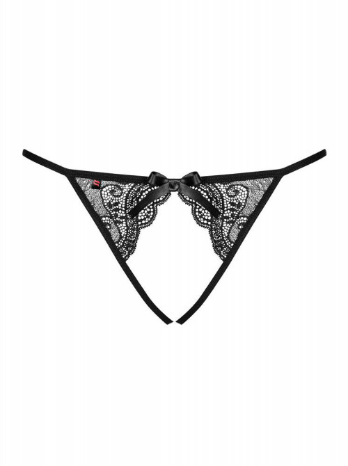 תחתון סקסי עם פתח לחדירה Miamor crochless thong 