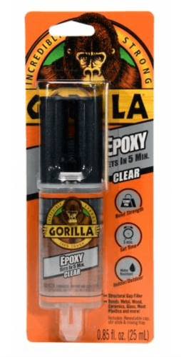דבק אפוקסי חזק במיוחד להדבקה תוך 5 דקות Gorilla Epoxy 